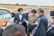 بازدید رییس و اعضای کمیسیون عمران مجلس از روند ساخت بزرگراه در محورهای زابل- زاهدان و زابل- زهک