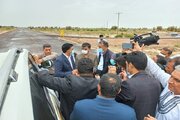 بازدید رییس و اعضای کمیسیون عمران مجلس از روند ساخت بزرگراه در محورهای زابل- زاهدان و زابل- زهک