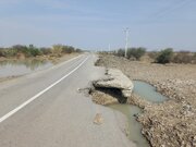 ببینید/خسارت 350 میلیارد تومانی سیلاب به راههای جنوب سیستان و بلوچستان