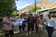 بازگشایی راههای روستایی مزداران فیروزکوه