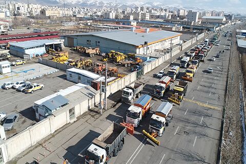 آماده باش راهداری زنجان در پی هشدار وقوع سیل ماشین آلات راهداری