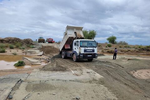 رفع محدودیت تردد در محورهای مهرستان - ایرانشهر و بندرخمیر - بندرلنگه بازگشایی و پاکسازی آبنما جنوب کرمان