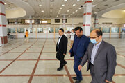 بازدید از پایانه مرزی پرویزخان و خسروی