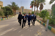 بازدید از پایانه مرزی پرویزخان و خسروی