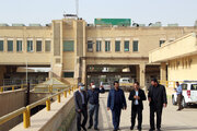 بازدید از پایانه مرزی پرویزخان و خسروی