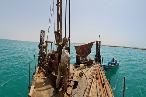 حفاری دریای خلیج فارس
