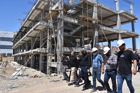 بازدید از پروژه‌های در دست اجرای شهر جدید گلبهار