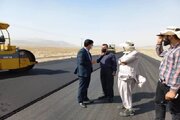 ببینید/بازدید مدیر کل راه و شهرسازی سیستان و بلوچستان از مراحل نهایی احداث باند دوم در محور خاش_زاهدان