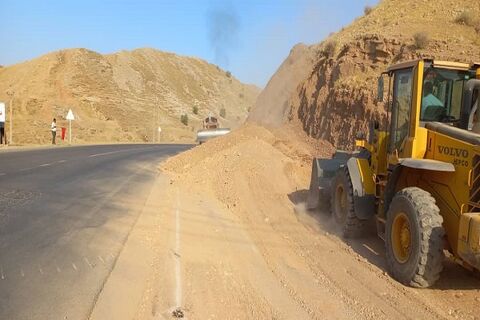 حذف دو نقطه پرحادثه در استان سمنان با بهرهبرداری از باند دوم محور عباس آباد-کاهک  رفع نقاط پرحادثه در خوزستان