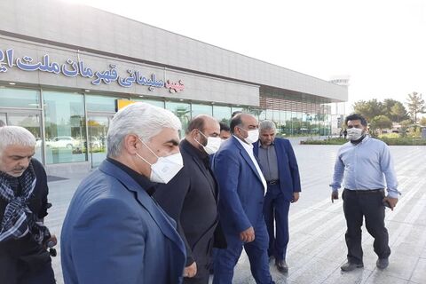 وزیر راه و شهرسازی وارد استان کرمان شد وزیر استان کرمان