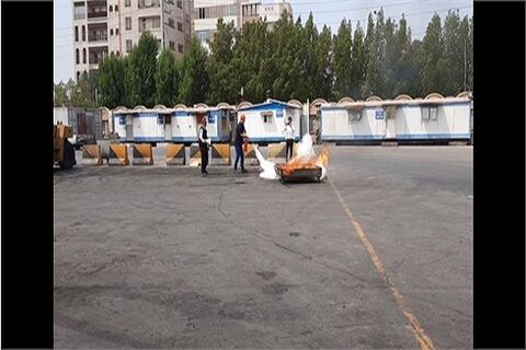 برگزاری موفق مانور اطفا حریق در بندر بوشهر مانور اطفاء حریق