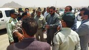 ببینید/گشت مشترک یگان اداره کل راه و شهرسازی سیستان و بلوچستان در محدوده منزلاب زاهدان