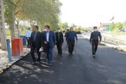 بازدید معاون ساخت و نگهداری راههای روستایی و فرعی سازمان راهداری و حمل ونقل جاده ای به همراه مدیرکل راهداری و حمل ونقل جاده ای سیستان و بلوچستان از پروژه های دردست اجرا پایانه مرزی میرجاوه و زائرسرای آستان قدس رضوی