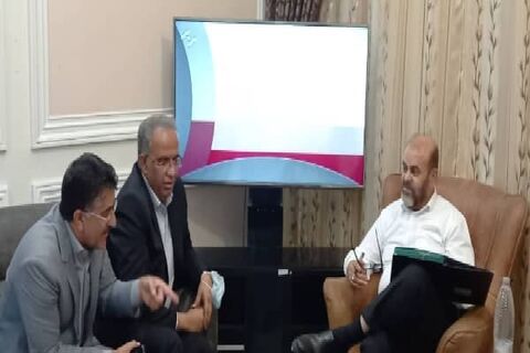ارائه گزارش وضعیت راه ها و طرح نهضت ملی مسکن سیستان و بلوچستان به وزیر راه و شهرسازی وزیر راه و شهرسازی