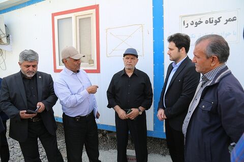 بازدید نمایندگان وزارت راه وشهرسازی از پروژه های نهضت ملی مسکن در شهر جدید سهند بازدیدسهند