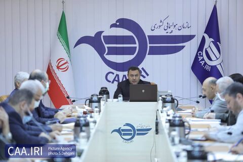 نشست هماهنگی پروازهای اربعین حسینی در سازمان هواپیمایی کشوری