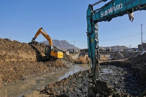 عملیات اجرایی لایروبی کانال دسترسی بندر ریگ استان بوشهر آغاز شد لایروبی بندر ریگ