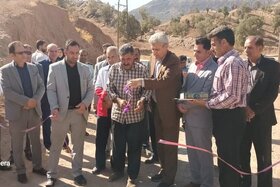 افتتاح پروژه‌های راهداری و حمل و نقل جاده‌ای لرستان در الشتر و چگنی