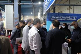 متقاضیان نهضت ملی مسکن  در نمایشگاه هفته دولت در خوزستان