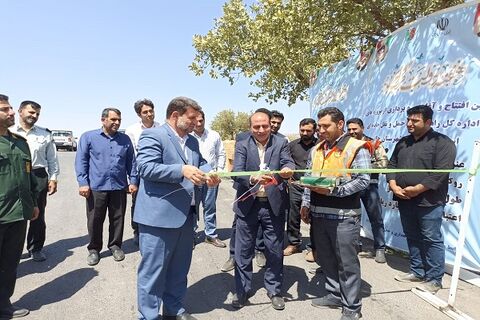 افتتاح پروژه‌های راهداری و حمل و نقل جاده‌ای لرستان در الشتر و چگنی