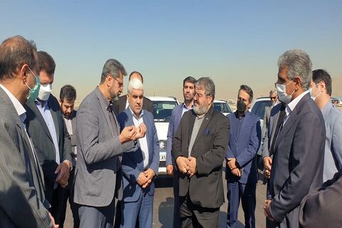 نشست مشترک سردار جلالی رئیس سازمان پدافند غیرعامل و سیدی معاون وزیر راه و شهرسازی