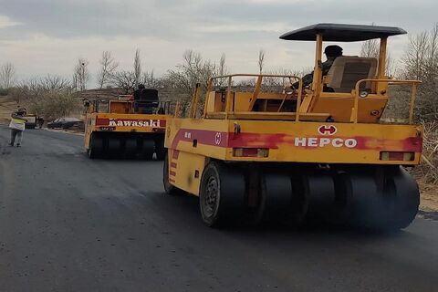 طرح راهداری و راه روستایی شهرستان سلما