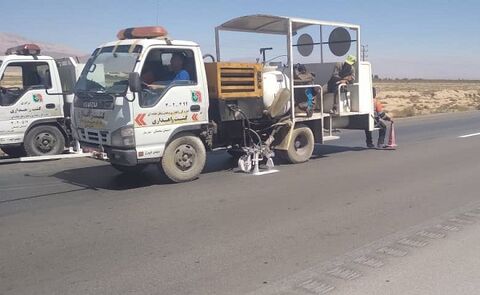 خط کشی ترافیکی بیش از ۱۱۰ کیلومتر از محورهای مواصلاتی استان سمنان IMG-20220831-WA0009.jpg