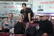 تردد زوار از پایامرزی خسروی