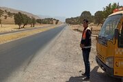 گزارش تصویری ایمن سازی مسیر تردد زائران اربعین حسینی در شهرستان چگنی استان لرستان