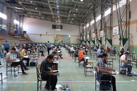 آغاز آزمون ورود به حرفه مهندسان در زاهدان همزمان با سراسر کشور آزمون ورود به حرفه مهندسان زاهدان