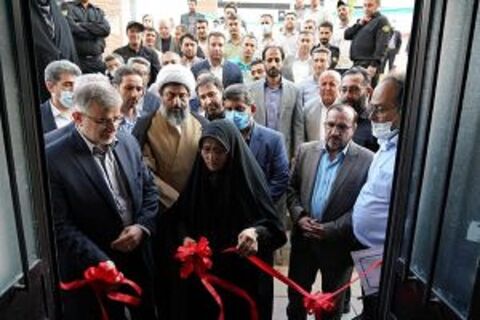 مراسم افتتاح ۱۳۶۶ واحد مسکن مهر در شهر جدید مهستان