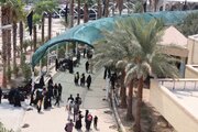 نصب سایه بان - پایانه مرزی خسروی