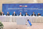 ببینید | حضور وزیرراه و شهرسازی درنشست سه جانبه ایران _ جمهوری آذربایجان _ روسیه در باکو