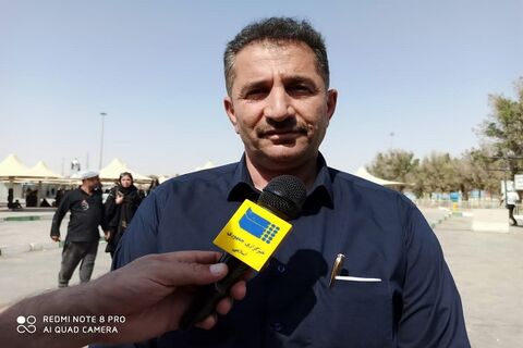 ۲ میلیون و ۷۶۲ هزار زائر اربعین از مرز مهران عبور کردند مهندس چشمه خاور مدیرکل ایلام