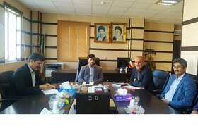 جلسه معارفه مدیر کل جدید راه وشهرسازی کردستان
