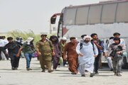 ببینید/جابجایی زائرین اربعین حسینی با ناوگان عمومی جنوب سیستان و بلوچستان