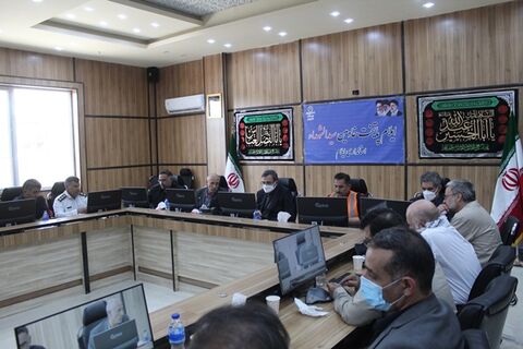 بررسی آخرین وضعیت تردد زائرین از مرز بین المللی مهران ودر نظر گرفتن تمهیدات لازم برای بازگشت زوار بازدید معاون حمل و نقل وزارت رز پایانه مرزی مهران (2).JPG