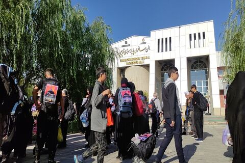 تردد نزدیک به ۷ هزار زائر از پایانه مرزی تمرچین طی شبانه روز گذشته تردد از پایانه مرزی تمرچین