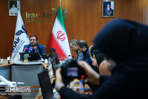 ببینید | برگزاری نشست خبری سرپرست شرکت هواپیمایی جمهوری اسلامی ایران