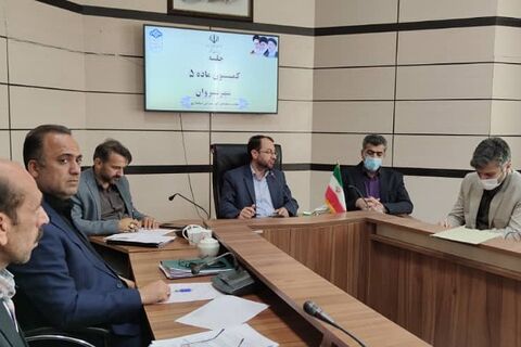 نقشه تفکیکی ۳۰ هکتار از اراضی الحاقی نهضت ملی مسکن در شهر گرمه تایید شد کمیسیون ماده پنج شیروان در خراسان شمالی