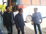 بازدید مهندس زندی فر مدیر کل راهداری و حمل و نقل جاده ای استان البرز  از پایانه شهید کلانتری درراستای نظارت بر روند خدمات رسانی به زائرین اربعین حسنی