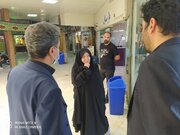 بازدید مهندس زندی فر مدیر کل راهداری و حمل و نقل جاده ای استان البرز  از پایانه شهید کلانتری درراستای نظارت بر روند خدمات رسانی به زائرین اربعین حسنی