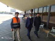 بازدید مهندس زندی فر مدیر کل راهداری و حمل و نقل جاده ای استان البرز  از پایانه شهید کلانتری درراستای نظارت بر روند خدمات رسانی به زائرین اربعین حسنی