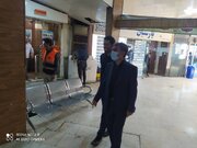 بازدید مهندس زندی فر مدیر کل راهداری و حمل و نقل جاده ای استان البرز  از پایانه شهید کلانتری درراستای نظارت بر روند خدمات رسانی به زائرین اربعین حسنی