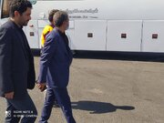 بازدید مهندس زندی فر مدیر کل راهداری و حمل و نقل جاده ای استان البرز  از پایانه شهید کلانتری درراستای نظارت بر روند خدمات رسانی به زائرین اربعین حسنی