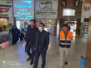 بازدید مهندس زندی فر مدیر کل راهداری و حمل و نقل جاده ای استان البرز  از پایانه شهید کلانتری درراستای نظارت بر روند خدمات رسانی به زائرین اربعین حسنی