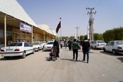تردد زائران اربعین حسینی(ع) از مرز شلمچه