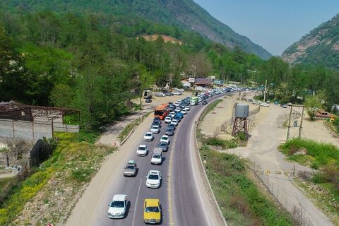 مازندران- ترافیک