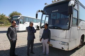  اعزام بالغ بر ۸۰۰ دستگاه اتوبوس به پایانه مرزی مهران