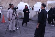 استقبال زائران از برنامه های فرهنگی پویش همراهان سفر ایمن استان لرستان